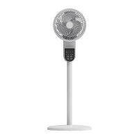 内野 UCHINO 塔扇智能静音冷暖双模式送风设计家用落地风扇 HU-HFS75-02空气循环扇