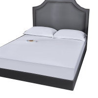 点途 DT-17 100%纯棉五星级酒店床品四件套 白色 2米床单款被套