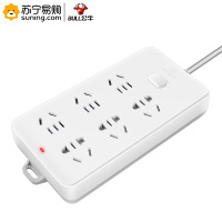 公牛(bull) 插座 GN-109K 6位 3米(J)