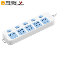 公牛(bull) 插座 GN-316 5位 1.8米(J)