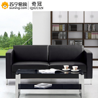 奇冠(QIGUAN) 丰冠 沙发 FG-SF-106# 三人位 黑色西皮