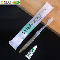 两面针一次性牙刷牙膏D型 100套/包