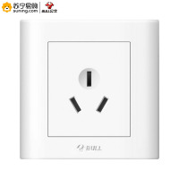 公牛(bull) 墙开 G32Z104 暗装三孔16A 86型白