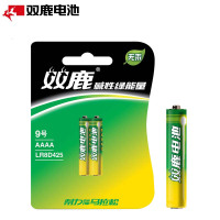 双鹿电池 9号碱性电池 LR8D425 两粒/卡 1卡装