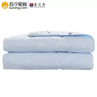 富安娜(FUANNA) 全涤磨毛七孔抗菌多用被 250g