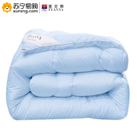富安娜(FUANNA) 爽悦冬被磨毛印花(聚酯纤维 )1500g