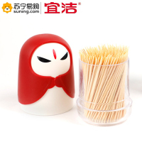 宜洁 小飞侠罐装牙签Y-9285 300支/罐 颜色随机发货(10罐起发)