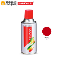 三和(SANO) 手摇自动喷漆红色235g/支 12瓶/箱