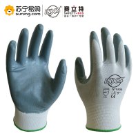 赛立特安全(SAFETY-INXS) 涤纶丁腈涂胶耐油防滑手套 N10500 9/L码