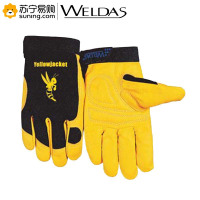 威特仕 牛皮机械师手套10-2680 XL码 一对装