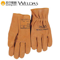 威特仕牛二层芯皮驾车手套 10-2064 XL码 一对装