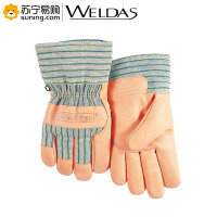 威特仕保暖柔猪青皮掌抗冻劳保手套 10-2289 XL码 一对装