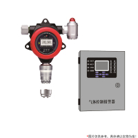 WOST沃赛特固定式气体检测仪 氧气DR70C-O2 +六氟化硫DR70C-SF6-IR+控制报警箱DR-2000 套装