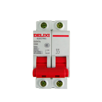 德力西(DELIXI) C型断路器DZ47S 63A 2P