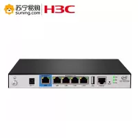 华三(H3C)千兆企业级AC无线控制器EWP-MSG360-4-PWR/管理4个AP+POE供电60W