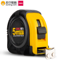 得力(deli) 钢卷尺 8208 5m 黄色 单把装