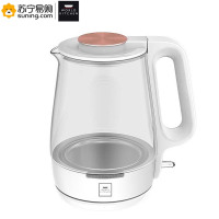 WORLD KITCHEN 美国康宁玻璃电热水壶WK-KT17L/KZ 1.7L 1800W 白色