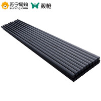 双枪(Suncha) 平步云斜纹合金筷KZ4059 24cm 10双/套