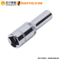 钢盾(SHEFFIELD) 12.5mm系列公制12角长套筒 S012119 19mm
