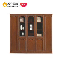 迪欧 实木油漆五门文件柜书柜 S303S5-1H-1 2264*423*2100(mm)