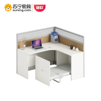 迪欧 屏风工位(办公桌)床柜款L字形单人位 MVY30 1440*1440*1150mm/位