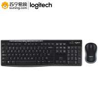 罗技(Logitech) 无线光电键鼠套装 MK270