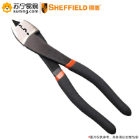 钢盾(SHEFFIELD) 双色麻柄压线钳 S035008 8英寸