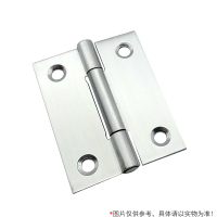 欧思卓 不锈钢201合页1寸(4孔) 25*25mm 0.8厚 40个/盒 一盒装
