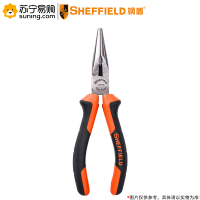钢盾(SHEFFIELD) 双色柄尖嘴钳 S045005 8英寸