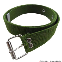 嘉诗特 矿工腰带(矿灯带)(帆布) 1.2M*30MM 军绿色 铁扣 材质为涤棉