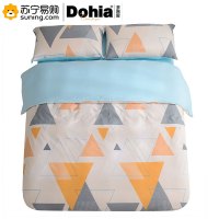 多喜爱(Dohia)全棉简约四件套-洛城时光 203*229cm
