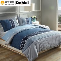 多喜爱(Dohia)全棉简约四件套-魅力都市203*229cm