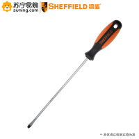 钢盾(SHEFFIELD) 双色柄一字螺丝刀 S056111 5*250mm