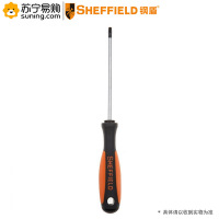 钢盾(SHEFFIELD) 双色柄花型螺丝刀 S056305 T15*100mm