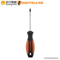 钢盾(SHEFFIELD) 双色柄花型螺丝刀 S056310 T27*100mm