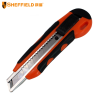钢盾(SHEFFIELD) 塑柄金属护套美工刀 S067014 18mm