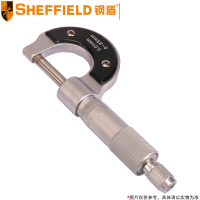 钢盾(SHEFFIELD) 机械式外径千分尺 S072001 0-25mm
