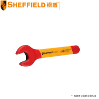 钢盾(SHEFFIELD) 注塑型双色绝缘开口扳手 S152015 15mm