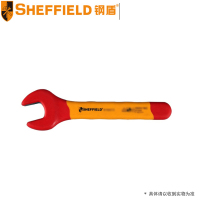 钢盾(SHEFFIELD) 注塑型双色绝缘开口扳手 S152022 22mm