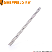 钢盾(SHEFFIELD) 不锈钢直尺 S079020 20英寸(500mm)