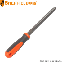钢盾(SHEFFIELD) 粗齿半圆锉 S099201 6英寸