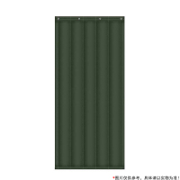 羽画 绿色牛津布棉门帘 (两层棉) 宽1m*高2.2m