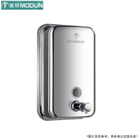 莫顿(MODUN) 手动不锈钢亮光皂液器 500ML M-1618