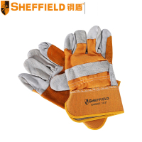 钢盾(SHEFFIELD) 半皮全托手套 S180022 10.5英寸