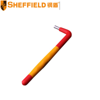 钢盾(SHEFFIELD) 双色柄绝缘内六角 S150065 5mm