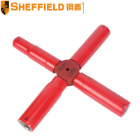 钢盾(SHEFFIELD) VDE绝缘十字轮胎扳手 S150080 13,14,17,19mm