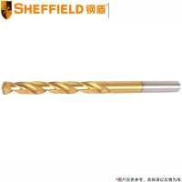 钢盾(SHEFFIELD) 公制镀钛高速钢直柄麻花钻 S136002 1.5mm