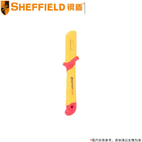 钢盾(SHEFFIELD) 注塑型双色绝缘直平型电缆刀 S150005 50*180mm