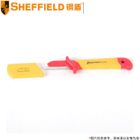 钢盾(SHEFFIELD) 注塑型双色绝缘护套式直平型电缆刀 S150008 50*180mm