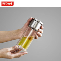 孔雀(Peacock) 茶水分离玻璃杯 PCB-B03(S) 300ml